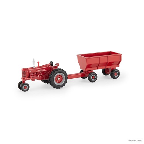 1:64 FARMALL 400 W/FLAREBOX WAGON